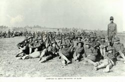 Company B 30th Division Camp Sevier